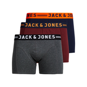 Jack & Jones Junior Spodnjice, siva, modra, rdeča