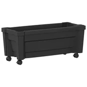 Calypso saksija s kotacima Antracit 79 x 35 x 33 cm PP