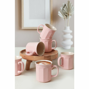 Hermia Set šolja, 6 komada, Roze