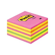 POST IT SAMOLEPILNA KOCKA LOLLIPOP PINK 2028 - NP
