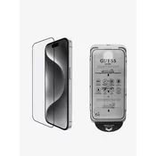 Guess Tvrzené Sklo 2.5D pro iPhone 16 Pro Black Ovitek za telefon Vijolična