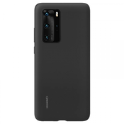 Huawei original silikonski ovitek za Huawei P40 Pro - črn