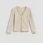 Reserved - Bluza s mešavinom viskoze