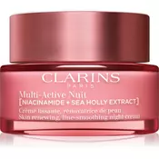Clarins Multi-Active Nocna krema za zagladivanje, za sve tipove kože Kreme za lice