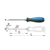 Odvijac TBI pljosnati sa OK ojacanjem 600TBI 1.2x6.5mm UNIOR