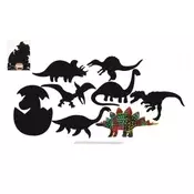 Teddies Slika za praskanje Dinozaver/9 kosov