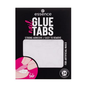 Essence Nail Glue Tabs Set ljepljive jastucice za umjetne nokte 24 kom za žene