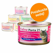 6x90g Porta 21 mešani poskusni paket za mačke - Mešan paket piščanec