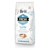 Brit Fresh Adult Large Dogs Muscles & Joints - riba in buča 12 kg