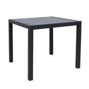 Homestar Miza DELGADO 80x80x72 cm siva