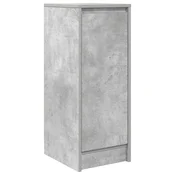 Vidaxl Komoda betonsko siva 29,5x34x76 cm inženirski les