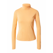 Womens modal turtleneck UC - papaya