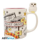 ABY style Keramična 3D skodelica Harry Potter – Privetna ulica 460 ml