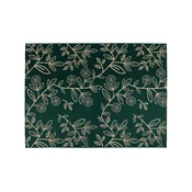 Zunanja preproga JUNGLE 120x170 cm zelena/listni vzorec
