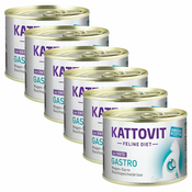 Kattovit Gastro raca v pločevinki 6 x 185 g