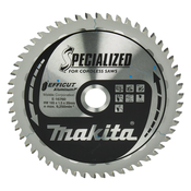 Makita List zajeralne žage in rezilo iz aluminija Efficiency 165x20mm 54T -3g E-16760