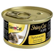GimCat ShinyCat in Jelly Tuna s Sirom 70 g