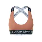 Sportski grudnjak Calvin Klein WO Medium Support Sports Bra - russet