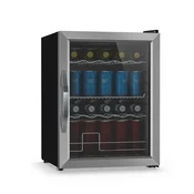 Klarstein Beersafe hladilnik za pijačo s steklenimi vrati | 64 x 48 cm | Notranja LED osvetlitev