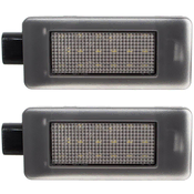 shumee Peugeot 207 CC 208 2008 308 II 3008 508 SW 5008 LED luči za registrsko tablico 2 kom. set