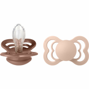Bibs Tolažilna duda Supreme - Woodchuck & Blush - 6-36 mesecev