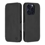 Etui Techsuit Safe Wallet Plus za iPhone 15 Pro - črn