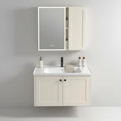 Komplet kopalniškega pohištva z umivalnikom Monti 60cm Creme