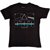Pink Floyd Majica Prism Heart Beat Black XL