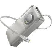 BASEUS Free2Pull USB-C prijenosna baterija 10000 mAh 30 W siva (P10073701843-00)