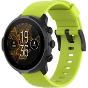 GS Silikonski pašček za Suunto 9, svetlo zelen