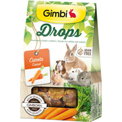 Gimbi Drops Snack s mrkvom 50 g