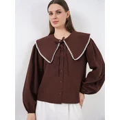 Bigdart Bluza čokolada/bela