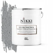 shumee Silikonska strukturna fasadna barva 5L siva z modro F243 UV