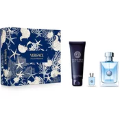 Versace Pour Homme Muški poklon set (EDT 100Ml + Gel za tuširanje 150Ml + EDT 5Ml) 7200635