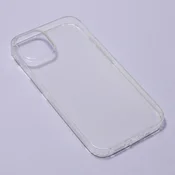Torbica silikonska Ultra Thin with pluggy za iPhone 14 6.1 transparent