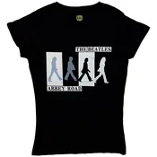 The Beatles Abbey Road Colours Crossing Black M Ženske Majica