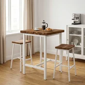 vidaXL Pravokotna miza 90 x 50 x 3,5 cm Kvadrat Masiven les akacije