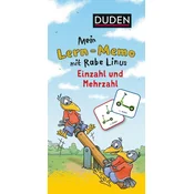 Mein Lern-Memo mit Rabe Linus - Einzahl und Mehrzahl