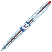 Roler gel 0,5mm bottle to pen begreen pilot bl-b2p-5-bg-ff-r crveni
