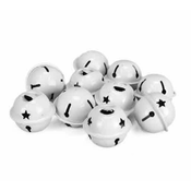 Rayher. Zvončki, beli, 2.5cm, set 10