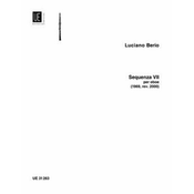 BERIO:SEQUENZA VII FOR OBOE