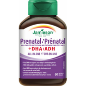 Jamieson Prenatal skupaj z DHA in EPA 60 kapsulami