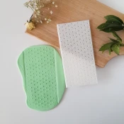 KREATIVNI SLATKIŠI Emboser plocica za dekorisanje kolaca Cipkica pop-up, 16x8 cm, Bela