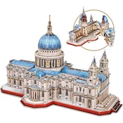 shumee 3D sestavljanka Cubic FUN Katedrala sv. Pavla, London - MC270h - 643 kosov