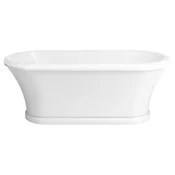 Casa Padrino Art Nouveau bathtub white 170 cm - Freestanding retro style bathtub