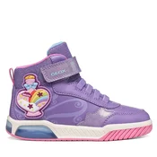 Superge Geox J Inek Girl J56ASA 0BCKC C8371 M Vijolična