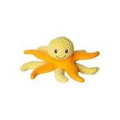 Igrača za pse OCTOPUS & STARFISH plišasta, TPR oranžna.27cm Kiwi