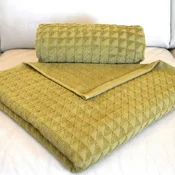 Peškir Tringles 70x130cm-zelena