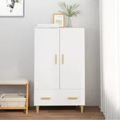 Vidaxl vidaXL Visoka omarica bela 70x31x115 cm material na osnovi lesa