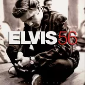 Elvis Presley - Elvis 56 (Reissue) (Limited Edition) (Crystal Clea/Black Marble Coloured) (180 g) (LP)